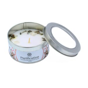 Zuivering witte salie geurkaars (klein)