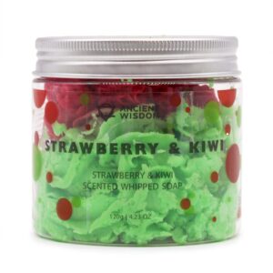 Aardbei & kiwi slagroom zeep