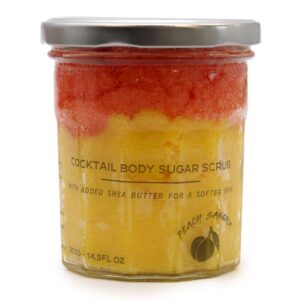 Perzik sangria body scrub