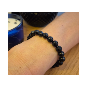 Obsidian armband 8mm