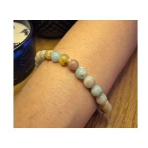 Amazoniet armband 8mm