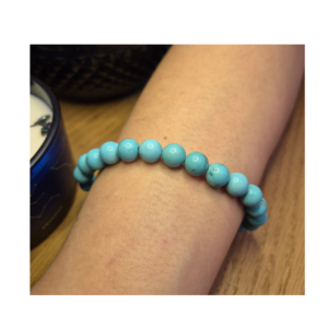 Turquoise armband 6mm